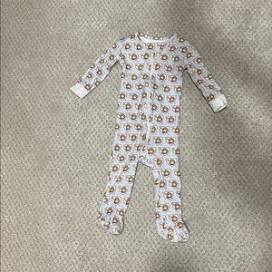 Lila and Hayes Parker Zipper Pajama 3-6 months